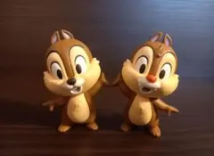 チップとデール　フィギュア2点セット