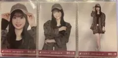 乃木坂46生写真 愛宕心響 オーバージャケット＋キャップ コンプ