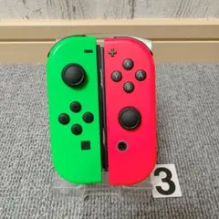 Switch ジョイコン ネオングリーン/ネオンピンク スプラトゥーンカラ