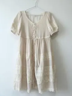 axes femme ドットチュールワンピース フェアリーグランジ バレエコア