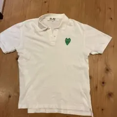 PLAY COMME des GARCONS ポロシャツ ホワイト Lサイズのサムネイル