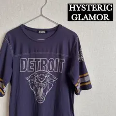 hysteric glamour フットボールシャツ tシャツ 7部 - メルカリ