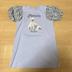 ZIDDY⭐︎パピー柄 半袖ワンピース150
