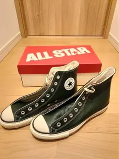 CONVERSE LEATHER ALL STAR J HI ディープグリーン