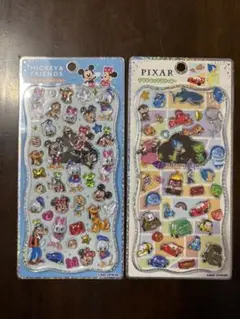 ミッキー＆フレンズ ピクサー プチドロップステッカー セット