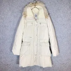 美品✨MKミッシェルクラン（L）ダウンコート☘️フェザー/ファー/ロングコート