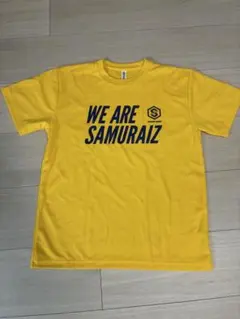 金沢サムライズ サイン入りTシャツ イエロー