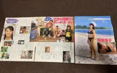 切り抜き　須藤温子　グレートチキンパワーズ　水着