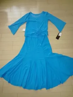 イチオク 社交ダンス用 ツーピース (パーティー、競技にも) 新品