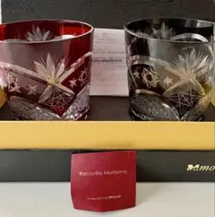 Raccolta Moderna カットクリスタルグラス　セット