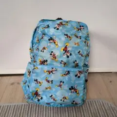 新品！ミッキーマウス リュック 水色