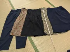 パンツ・スカーチョ・スカート5点セット　LL