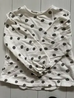 tete a tete水玉模様トレーナー 120cm