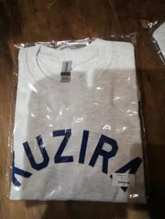 KUZIRA ロゴ Tシャツ グレー　サイズL