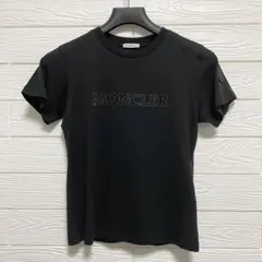 【値下げ限界】新品 100%本物 MONCLER ラインストーン ロゴ Tシャツ