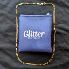 【美品】Glitter ゴールドカラー ネックレスのサムネイル