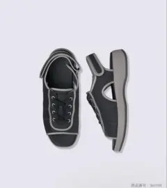 GU スニーカーサンダル 09 BLACKのサムネイル
