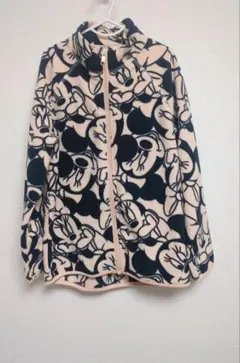H&M ミニーマウス柄 フリースジャケット MK 4-6A