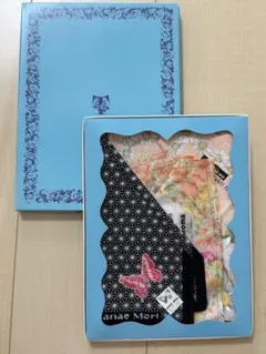 Hanae Mori 他ハンカチ 3枚セット 箱入り