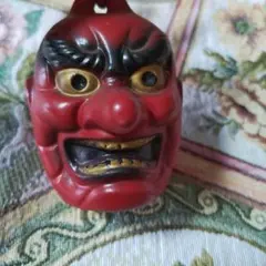 神楽面 お面 魔除け面 陶器製 - メルカリ
