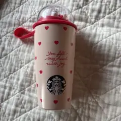 スタバ　バレンタイン　タンブラー