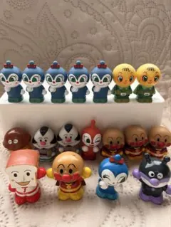 アンパンマン ゆび人形 ミニフィギュア 19体セット まとめ売り