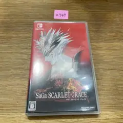a749　サガ スカーレット グレイス 緋色の野望 Switch版