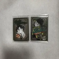 緑谷出久 ヒロアカ 原画展 パブミラー風アクリルステッカーコレクション