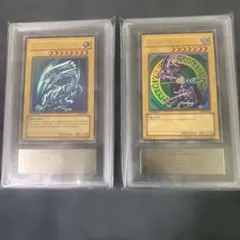 遊戯王　青眼の白龍　ブラックマジシャン　ポルトガル　1st ars セット