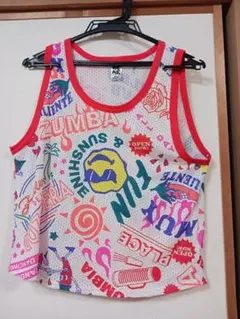 Zumba ズンバウェア正規品(中古)　タンクトップ　美品　Ｓサイズ