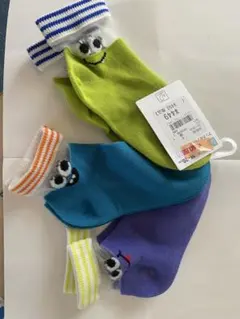 キッズ靴下 3足セット カラフル