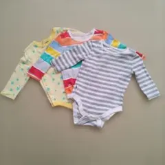 GAP　ボディスーツ 3枚セット　3〜6month
