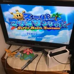 スーパーマリオサンシャイン ゲームキューブ　起動確認済み