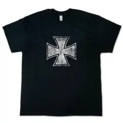 アイアンクロス スカル Tシャツ ハーレーダビッドソン old skate 