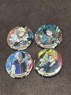ヒロアカ 缶バッジ 十傑 爆豪 緑谷 轟 ホークス