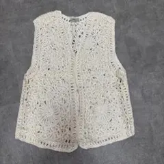 クロシェ レース ジレ ベスト フェアリーグランジ ボヘミアン