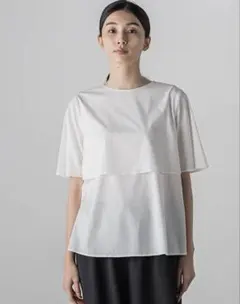 mare　Sheer Docking French Sleeve Blouse mare♡Sheer Docking French Sleeve Blouse - メルカリ