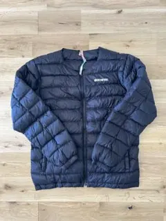 ブラック ダウンジャケット BONFIRE XL