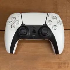 ジャンク(ドリフト) 純正PS5 DualSensコントローラー ホワイト