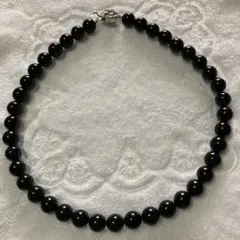 ジュエリーマキ パールネックレス 黒真珠 シルバー 10mm - メルカリ