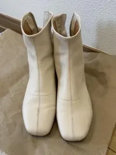 【Mサイズ】ローヒール ストレッチブーツ Juze