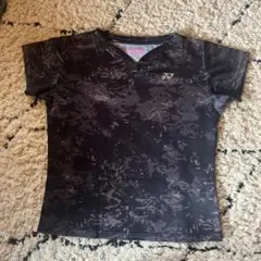 YONEX 迷彩柄 Vネック Tシャツ ゲームシャツ