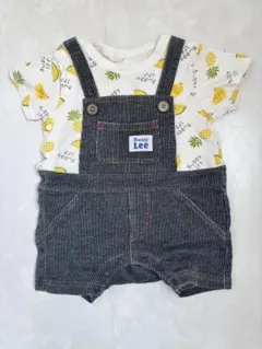 Buddy Lee フルーツ柄ロンパース　半袖　60