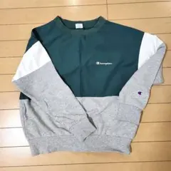 Champion カラーブロック スウェット