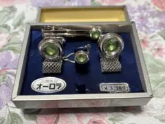 メンズカフス・ネクタイピンセット