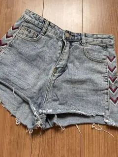ANAP 刺繍デニムショートパンツのサムネイル