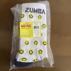 ZUMBA スマイリーフェイス ハイソックス