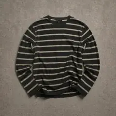 便利オブザイヤー受賞】00s A.P.C. ルーマニア製 ボーダー ロンT