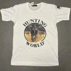 デッドストック　未使用　ハンティングワールド　エレファント　Tシャツ　90年代のサムネイル