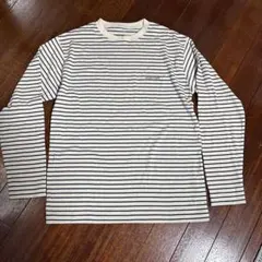 mont-bell ストライプ 長袖カットソー Ｌ